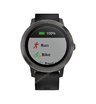 Часы Garmin Vivoactive 3 черные с черным ремешком