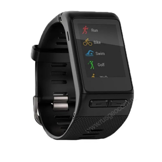 Смарт-часы Garmin Vivoactive HR черные большого размера