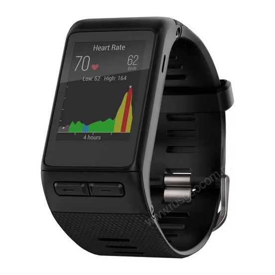 Смарт-часы Garmin Vivoactive HR черные