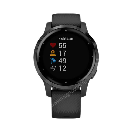Часы Garmin Vivoactive 4S черные с серым безелем