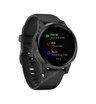 Часы Garmin Vivoactive 4S черные с серым безелем