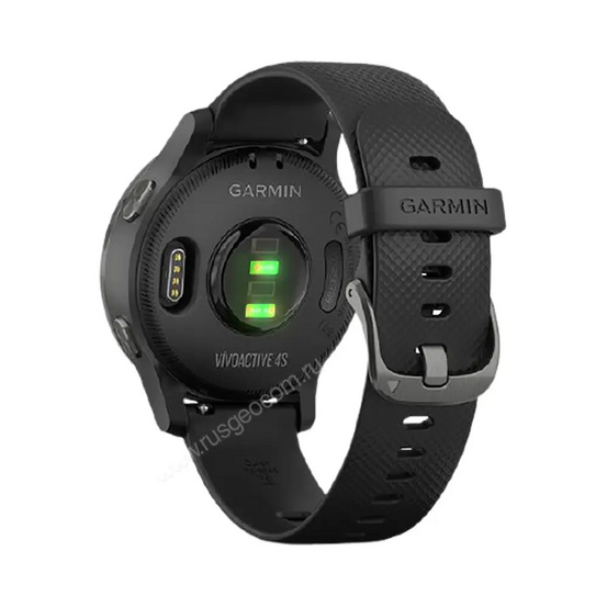 Часы Garmin Vivoactive 4S черные с серым безелем