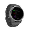 Часы Garmin Vivoactive 4 серые с серебристым безелем