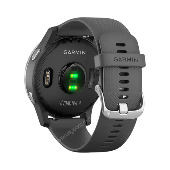 Часы Garmin Vivoactive 4 серые с серебристым безелем