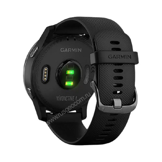 Часы Garmin Vivoactive 4 черные с серым безелем
