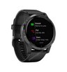 Часы Garmin Vivoactive 4 черные с серым безелем