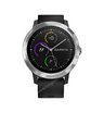 Часы Garmin Vivoactive 3 серебристые с черным ремешком