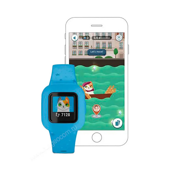 Фитнес-браслет Garmin Vivofit JR 3 Blue Stars