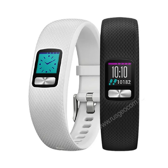 Фитнес-браслет Garmin Vivofit 4 черный с блестками стандартного размера