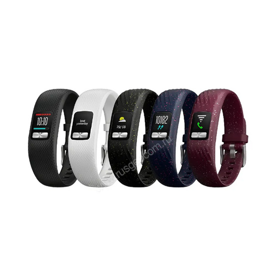 Фитнес-браслет Garmin Vivofit 4 черный большого размера