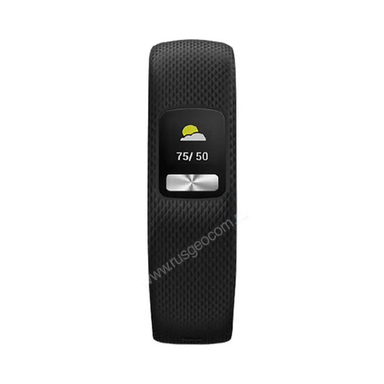 Фитнес-браслет Garmin Vivofit 4 черный стандартного размера