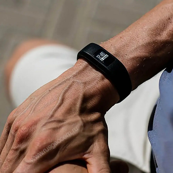 Фитнес-браслет Garmin Vivofit 3 Черный, большой размер