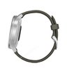 Часы Garmin Vivomove Style серебристый с травяным силиконовым ремешком