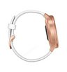 Часы Garmin Vivomove Style розовое золото с белым силиконовым ремешком
