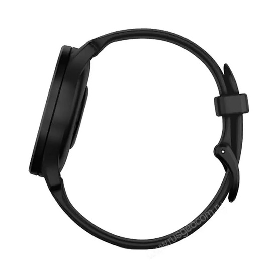 Часы Garmin Vivomove Sport черный, серый безель, с силиконовым ремешком