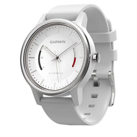 Смарт-часы Garmin Vivomove Sport, белые, спортивный браслет