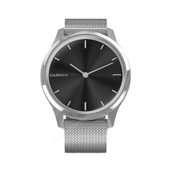 Часы Garmin Vivomove Luxe серебристый с серебристым ремешком