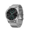 Часы Garmin Vivomove Luxe серебристый с серебристым ремешком