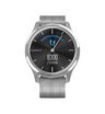 Часы Garmin Vivomove Luxe серебристый с серебристым ремешком