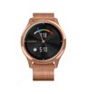 Часы Garmin Vivomove Luxe розовое золото с цвета розового золота ремешком