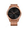 Часы Garmin Vivomove Luxe розовое золото с цвета розового золота ремешком
