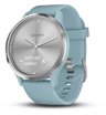 Часы Garmin vivomove HR Sport Silver with Seafoam Silicone морская пена
