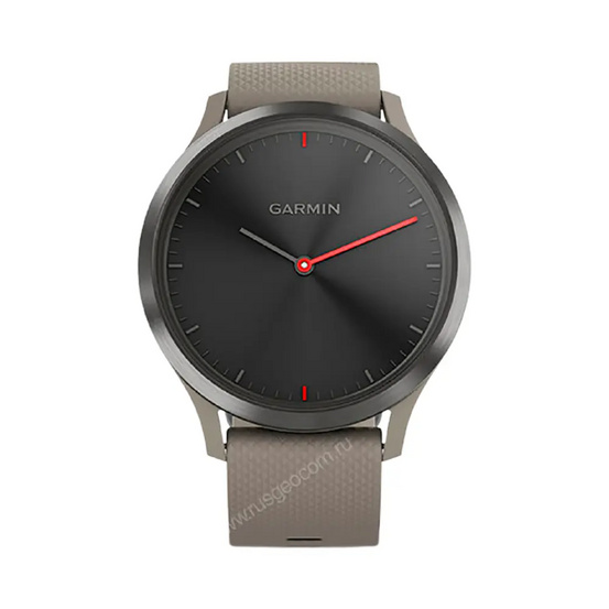 Часы Garmin Vivomove HR черные с песочным ремешком