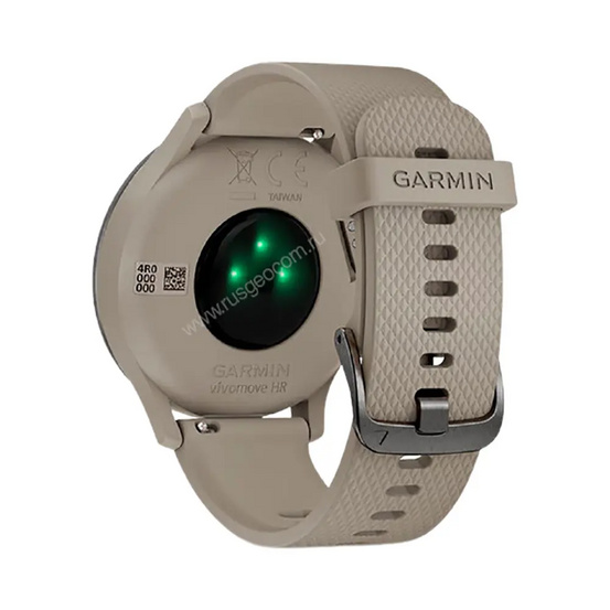 Часы Garmin Vivomove HR черные с песочным ремешком