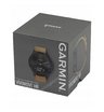 Часы Garmin Vivomove HR Premium черный оникс с светло-коричневым кожаным ремешком