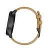 Часы Garmin Vivomove HR Premium черный оникс с светло-коричневым кожаным ремешком