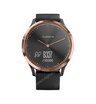 Часы Garmin Vivomove HR розовое золото с черным ремешком