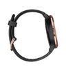 Часы Garmin Vivomove HR розовое золото с черным ремешком