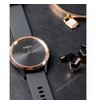 Часы Garmin Vivomove HR розовое золото с черным ремешком
