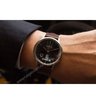 Часы Garmin Vivomove HR серебряные с темно-коричневым кожаным ремешком