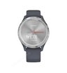 Часы Garmin Vivomove 3S серебристый циферблат с гранитно-синим ремешком