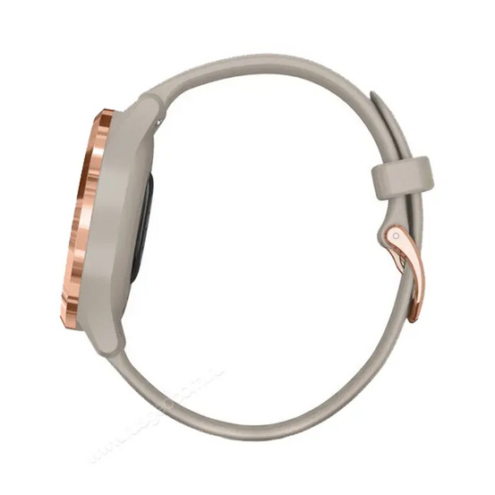 Часы Garmin Vivomove 3S розовое золото циферблат с песочным ремешком