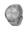 Часы Garmin Vivomove 3 серебристые с серым силиконовым ремешком