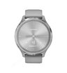 Часы Garmin Vivomove 3 серебристые с серым силиконовым ремешком