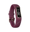 Фитнес-браслет Garmin Vivosmart 4 бордовые с золотом