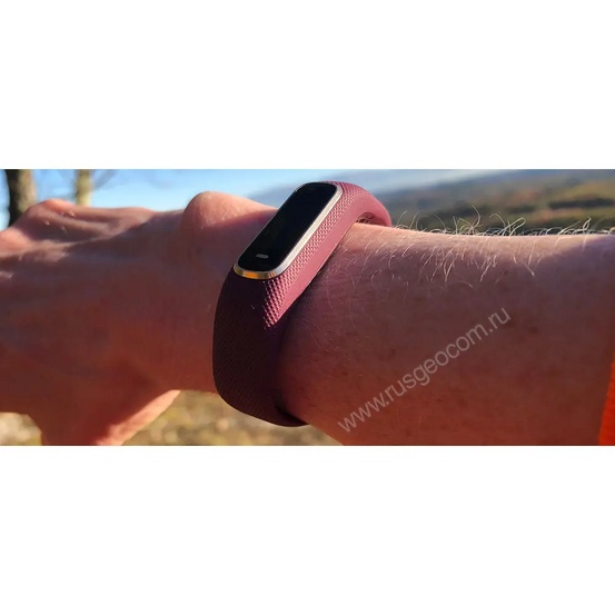 Фитнес-браслет Garmin Vivosmart 4 бордовые с золотом