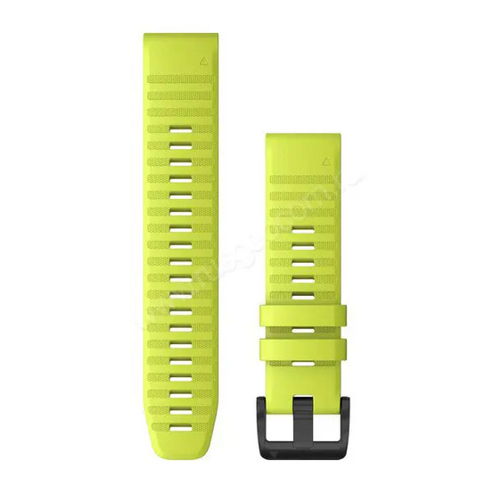 Ремешок сменный силиконовый Garmin QuickFit 22 мм желтый