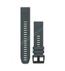 Ремешок сменный Garmin QuickFit 22 мм (силикон) гранитно-синий