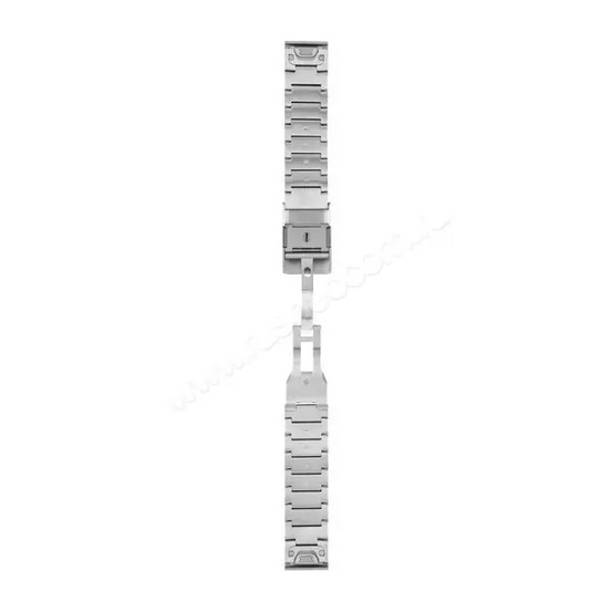 Ремешок сменный Garmin QuickFit 22 мм (металлический) серебристый