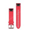 Ремешок сменный Garmin QuickFit 20 мм (силикон) розовый