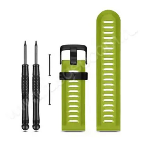 Ремешок сменный Garmin fenix 3 (уретан) зеленый