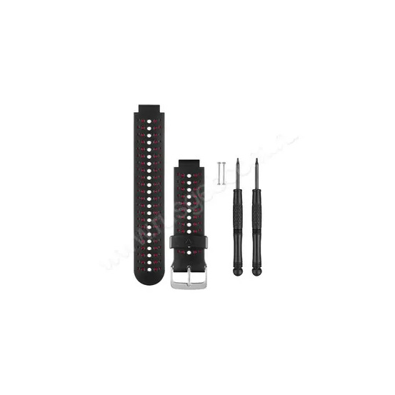 Ремешок сменный Garmin для Forerunner (черный/красный)