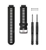 Ремешок сменный Garmin для Forerunner 735 (Черно-серый)