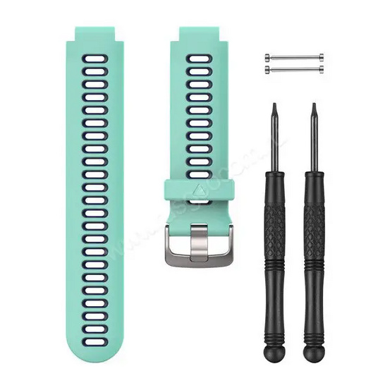 Ремешок сменный Garmin для Forerunner 735 (Бирюзово-синий)