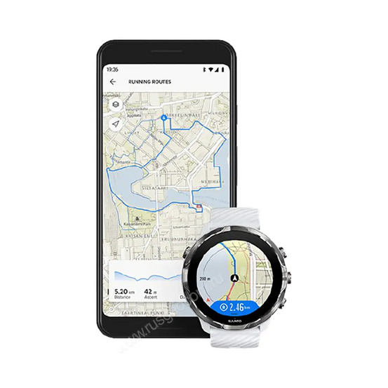 Часы SUUNTO 7 White Burgundy