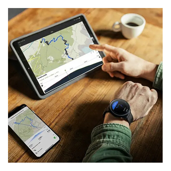 Часы SUUNTO 9 BARO Titanium Granite Blue, синий гранит